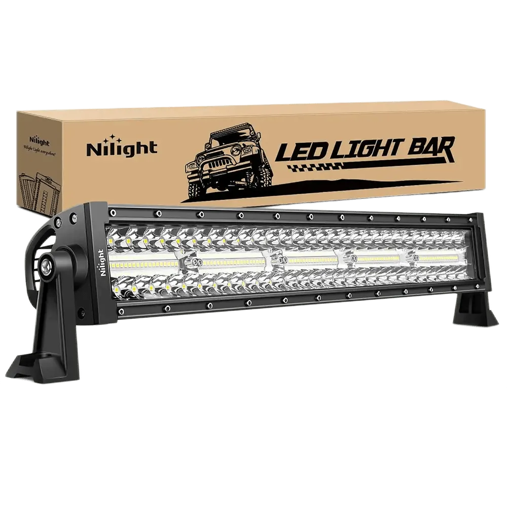 22 Inch 480W Triple Row Spot Flood LED Light Bar