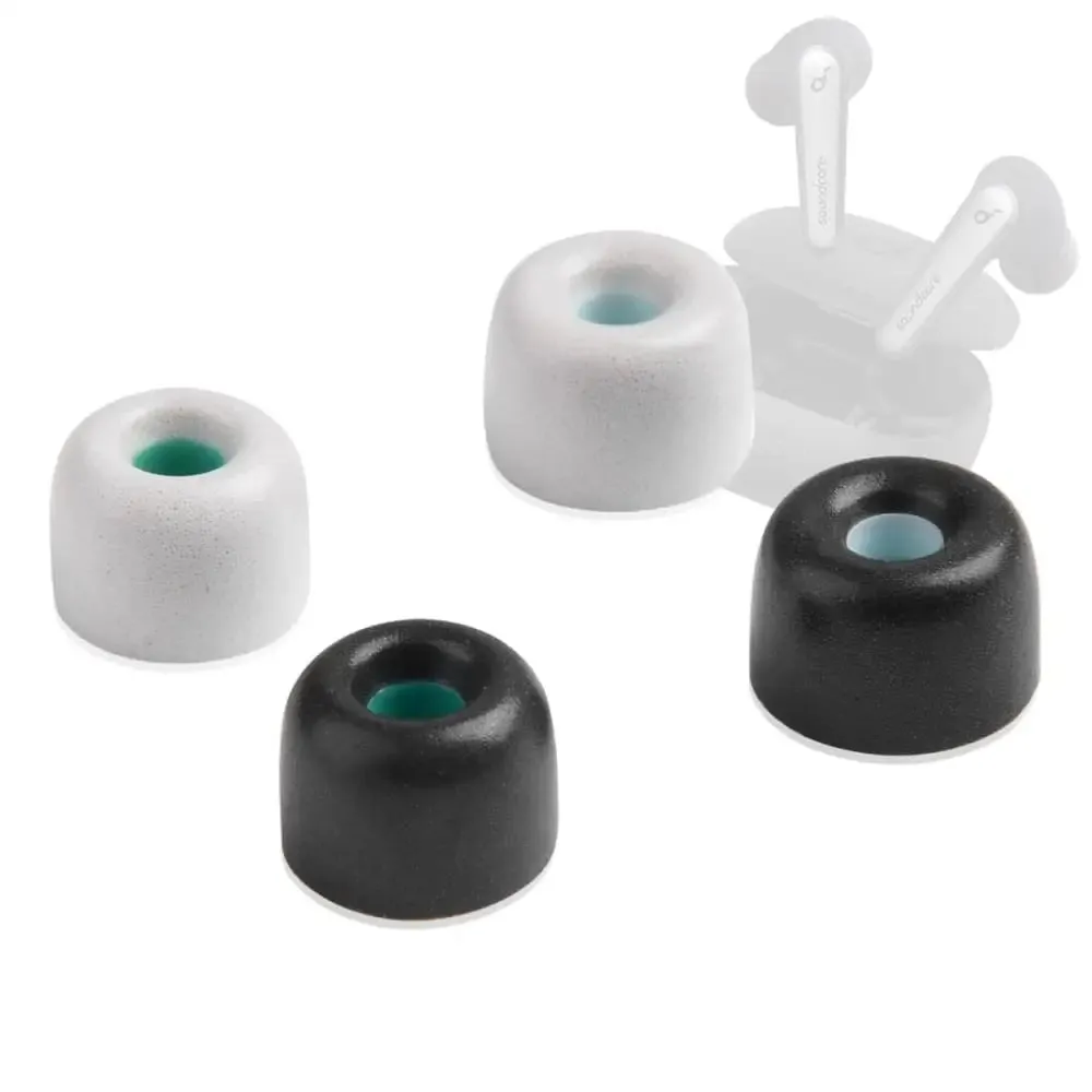 4pcs Anti-drop Noise Reduce Memory Foam Ear Tips for Anker Soundcore Liberty Air 2 3 Pro Tws Earphone