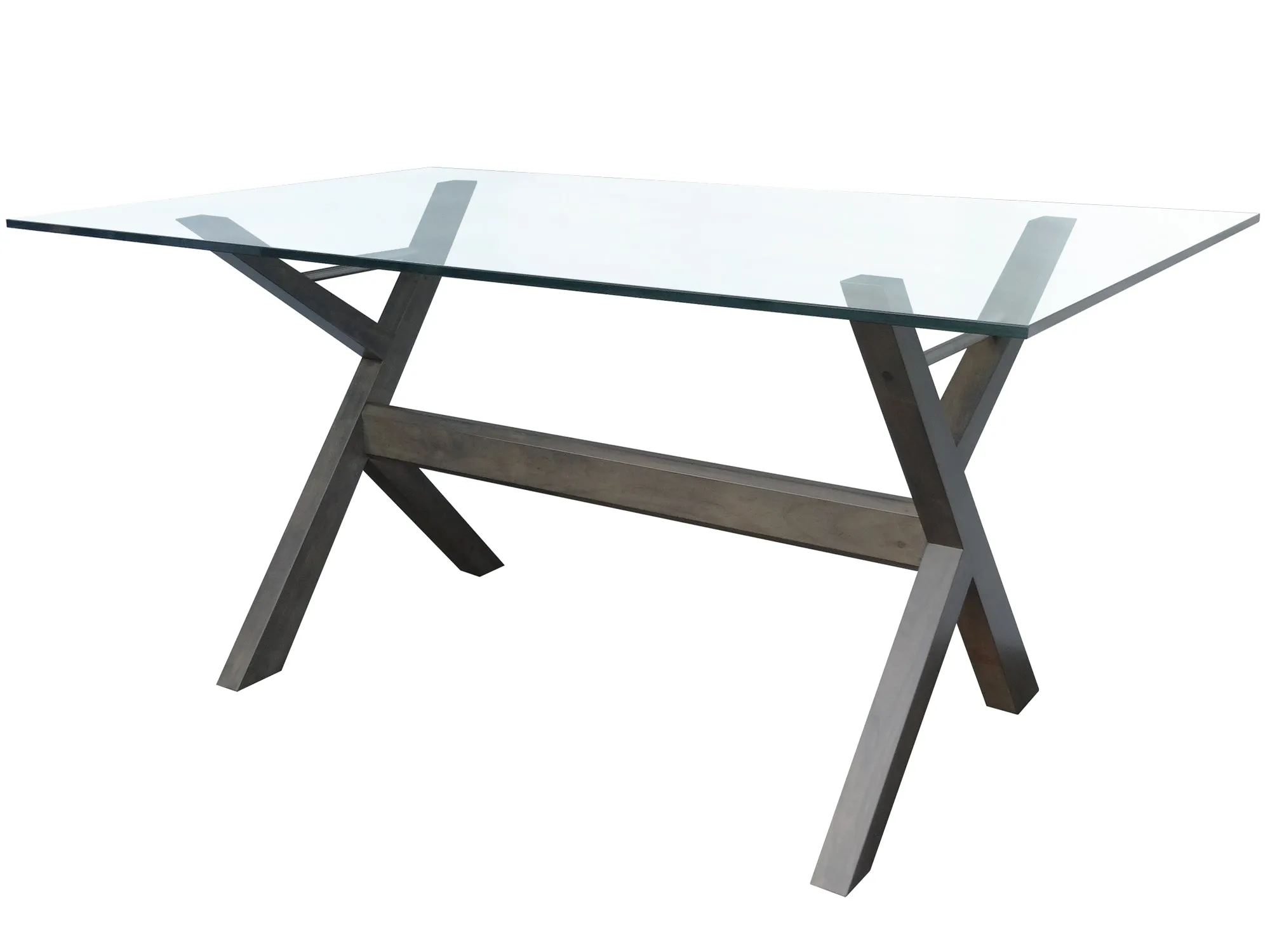 Barcelona Glass Top Table