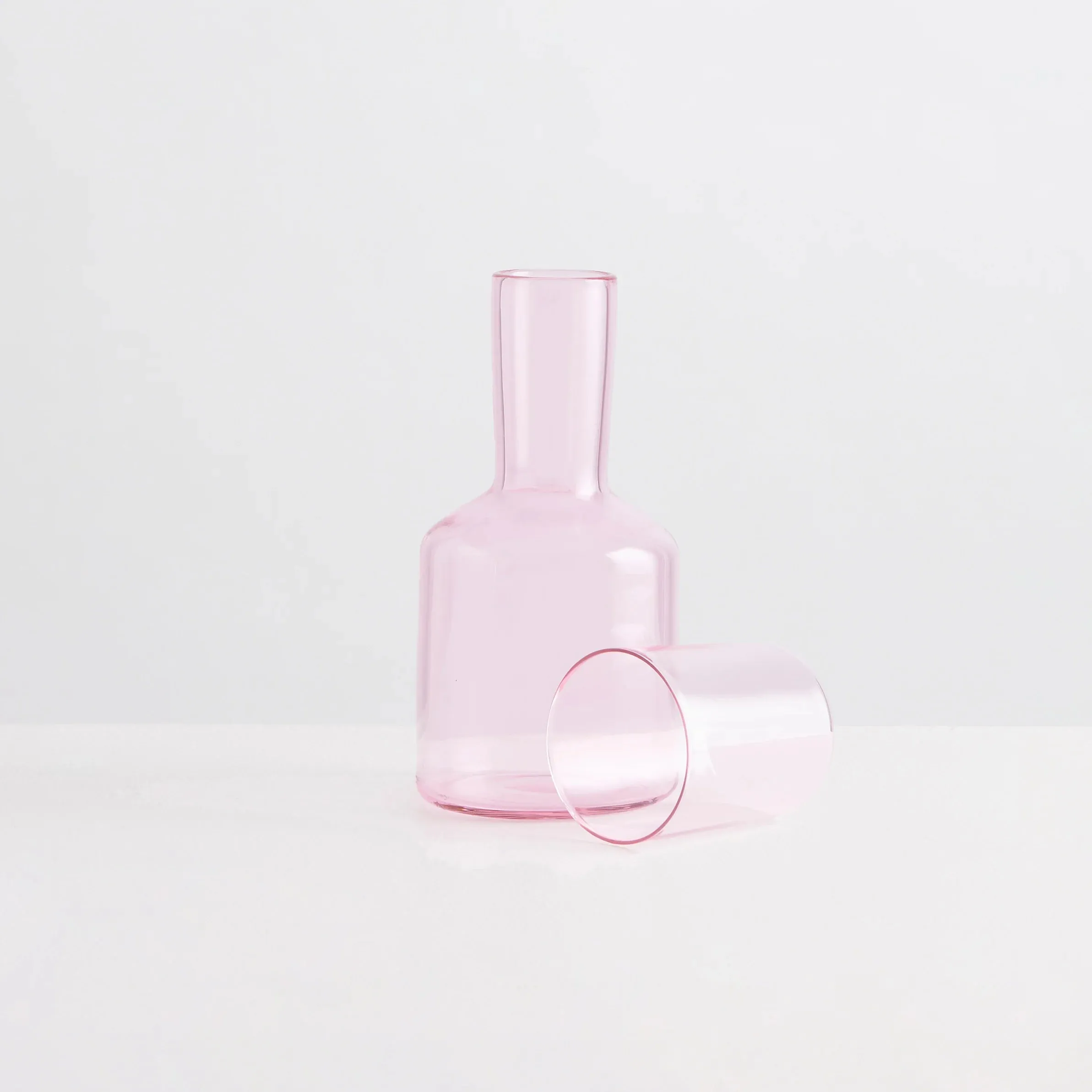 J'ai Soif Carafe & Glass Pink