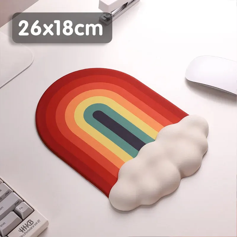 Rainbow Cloud Wrist Pad Set