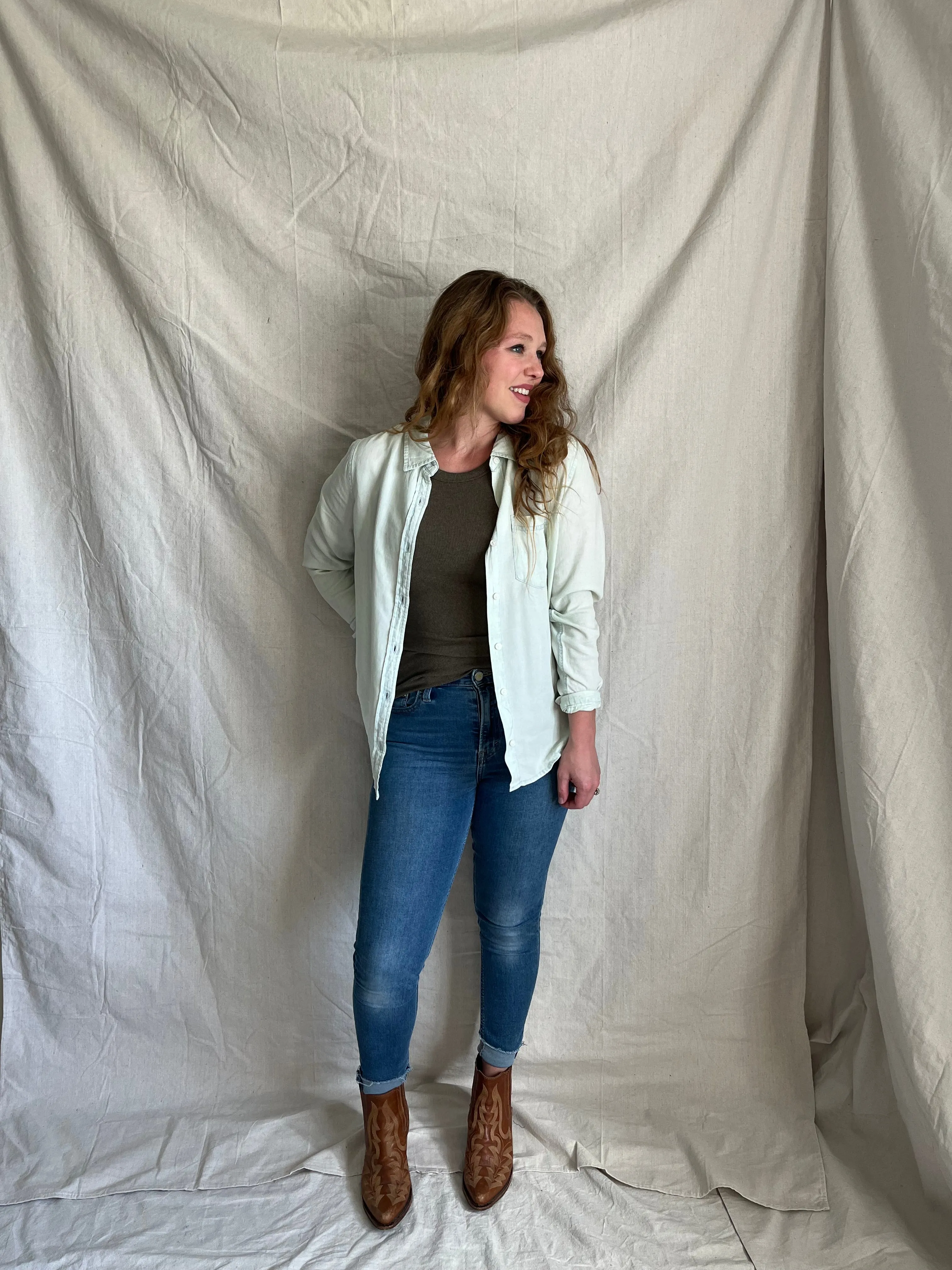 [RESTOCKED] Edlin tank [heather taupe]